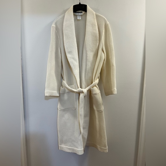 Majestic Gender Waffle Organic Cotton Robe Z. - Picture 2 of 13